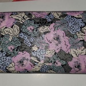 Heritage Floral Print Coach Wallet